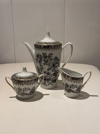 Juego Café Santa Clara 10 Servicios Porcelana