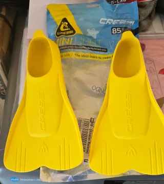 Pinne Cressi Mini Light Gialle
