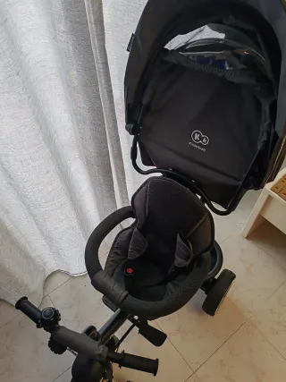 Triciclo infantil negro