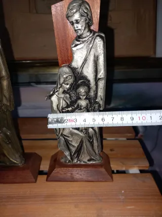 Pareja Estatuas Religiosas Sagrada Familia