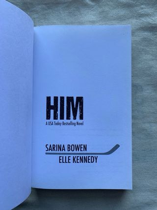 Libros en inglés: Him y Us.