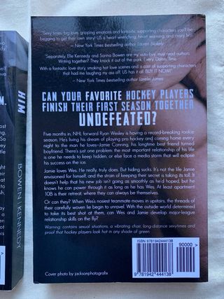 Libros en inglés: Him y Us.