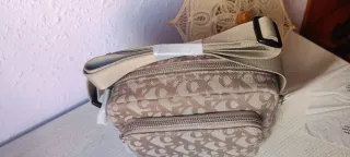 Bandolera Calvin Klein Beige/Marrón