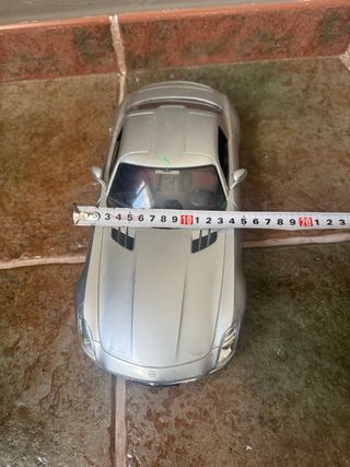 Maqueta Mercedes SLS AMG Plata