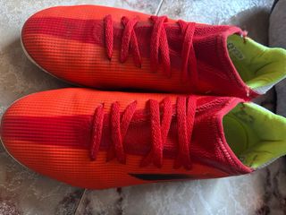 Zapatos de fútbol Adidas Naranja/Rojo