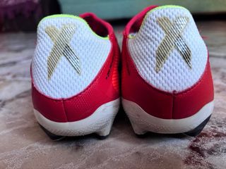 Zapatos de fútbol Adidas Naranja/Rojo