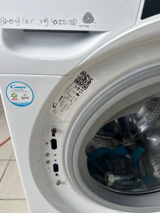 Lavadora Secadora Candy Blanca