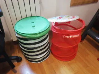 Cestas plegables IKEA para juguetes