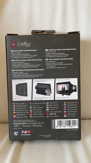 Visore ingranditore per smartphone