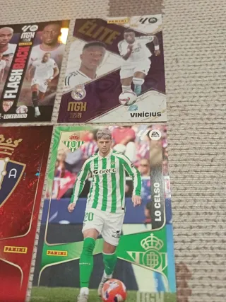 Lote de cromos de fútbol MGH