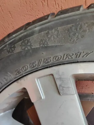 4 Cerchi in lega Ford originale da 17" con gomma i