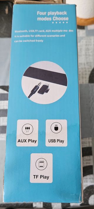 Altavoz Carga Inalámbrica LED BT 2301