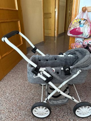 OcAsIoN*Cochecito de juguete capota gris Precioso!