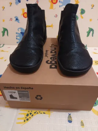Botín NavegaBarefoot Negro Talla 41