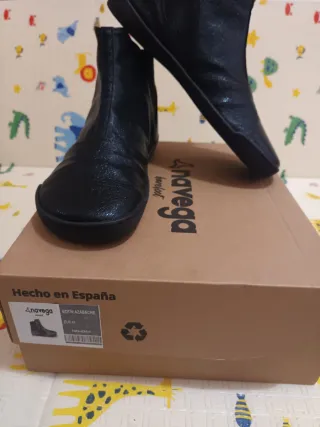 Botín NavegaBarefoot Negro Talla 41