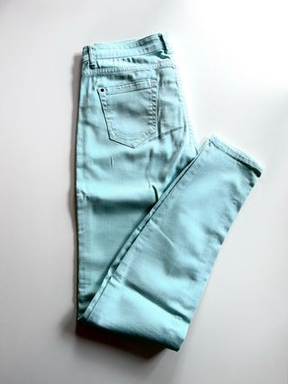 Vaqueros turquesa