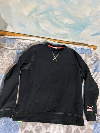 Felpa Puma Nera Uomo