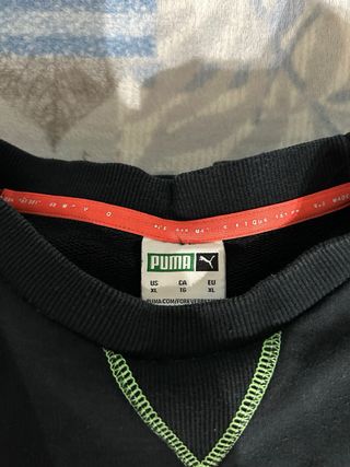 Felpa Puma Nera Uomo