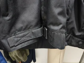 Giubbotto moto/scooter nero blu bianco, TG M