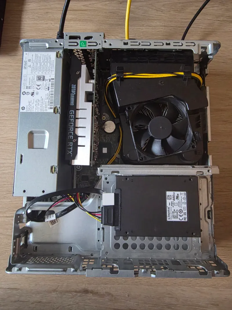 HP ProDesk 600 G5 SFF i7-9700 RAM24GB RTX3050 afbeelding 3