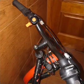 Bicicleta infantil Btwin con diseño de tigre