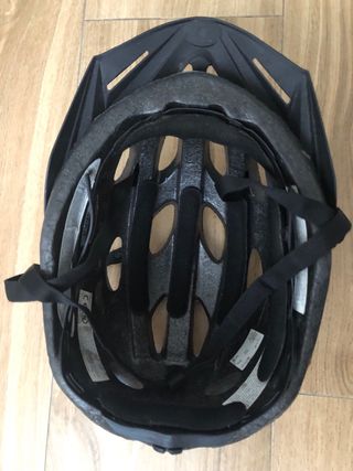 Casco Bell Bicicleta Grigio e Nero