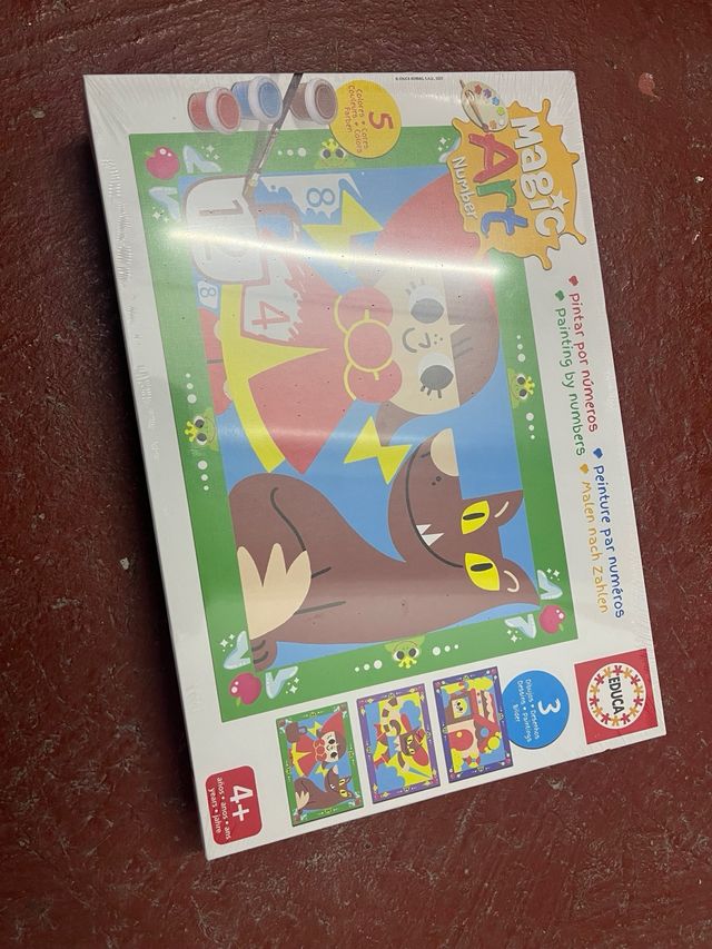 Juego Pintura por Números Educa Magic Art NUEVO