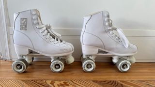Patines de patinaje artístico blancos