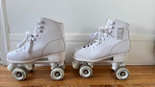 Patines de patinaje artístico blancos