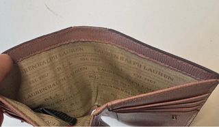Cartera monedero Ralph Lauren rosa