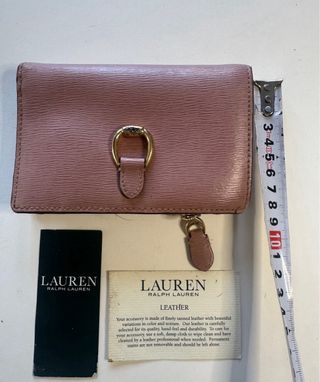 Cartera monedero Ralph Lauren rosa