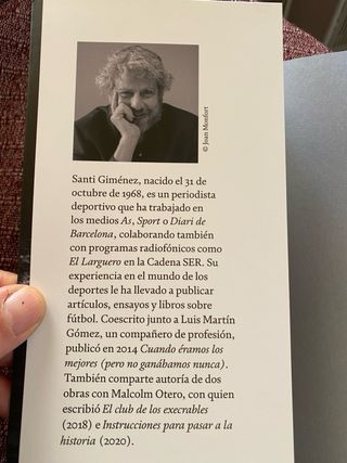 Santi Giménez./ Hombres de papel