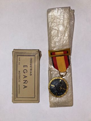 Medalla Legión Cóndor Guerra Civil caja original