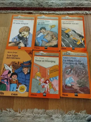 Diferentes títulos Colección Barco de Vapor