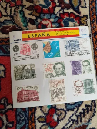 Francobolli Spagnoli Europa Serie Completa