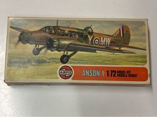 Maqueta Airfix antigua, Avión Anson 1 Escala 1/72