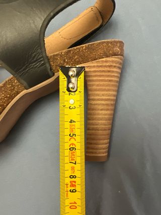 Zapato alto negro talla 40