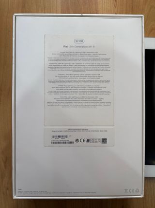 iPad 6ª Gen Blanco
