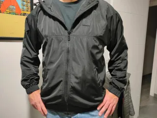 Chaqueta Bomber Diesel Impermeable Negra