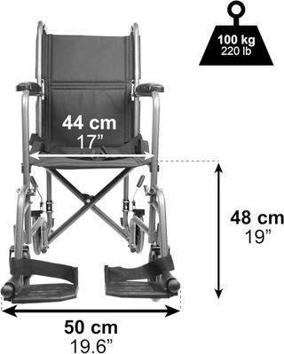 Silla de Ruedas Estrecha PEPE Mobility