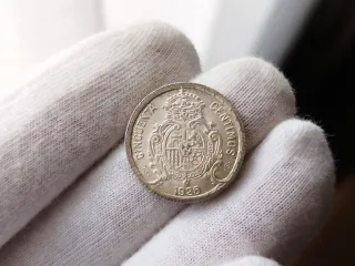 Moneda Plata 50 céntimos 1926 Alfonso XIII