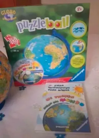 Globo terráqueo Puzzleball 180 piezas Ravensburger