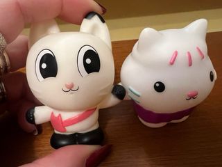 Figuras Gabby Gatos. Pistolas agua.