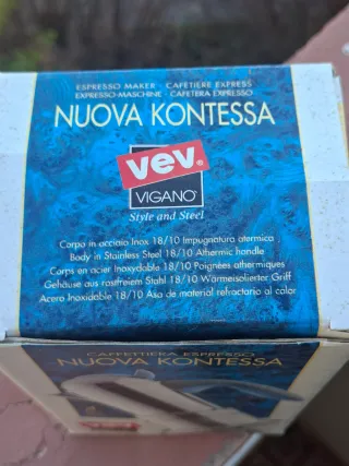 Caffettiera Moka Vigano Nuova Kontessa caffè