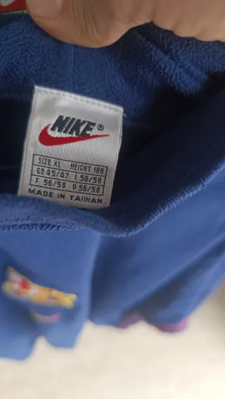 Sudadera Nike FCB Hombre Azul