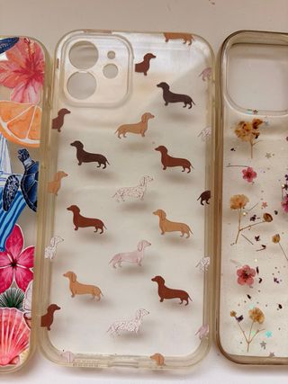 Pack 3 Fundas iPhone 12