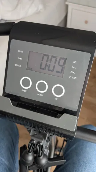 Bicicleta Estática Digital plegable