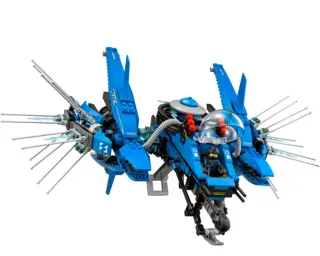 LEGO Ninjago 70614 Jet-fulmine come Nuovo