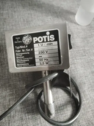 Motor Potis 230V 50Hz 3.5W Made in Germany
