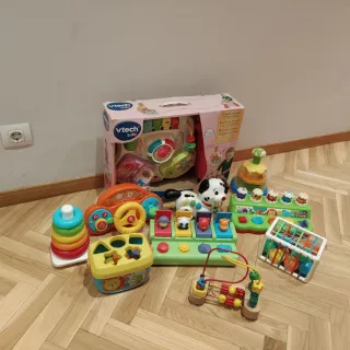 Lote juguetes bebe 0-1 año
